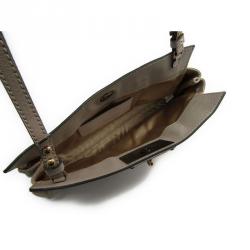 Pre Owned Marc Jacobs Light Beige Leather Shoulder Bag