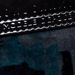 Pre Owned Longchamp Multicolor Floral Print Velvet Le Pliage Tote