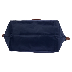 Pre Owned Longchamp Navy Blue Nylon Le Pliage Tote