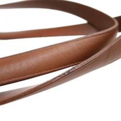 Pre Owned Longchamp Brown Embossed Leather Tote