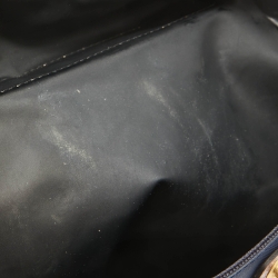 Longchamp Brown/Navy Blue Nylon Le Pliage Backpack