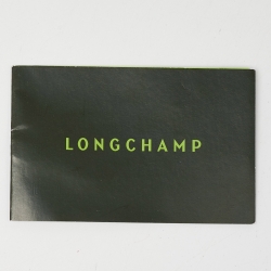 Pre Owned Longchamp Orange Leather and Suede Small Penelope Fantasie Tote