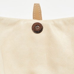 Longchamp Multicolor Stingray and Croc Effect Leather Shoulder Bag