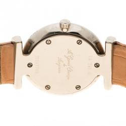 Longines Purple Mother of Pearl Stainless Steel Diamond La Grande Classique De Longines Women's Wristwatch 24 mm