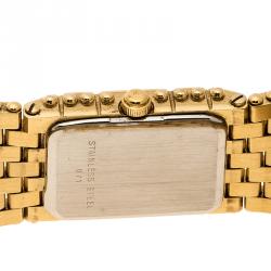 Pre Owned Longines Black Gold Plated Vintage QWR HT 1964-0961 Women's Wristwatch 16 mm