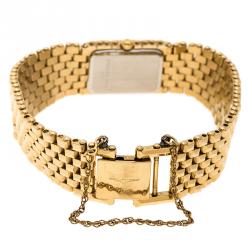 Pre Owned Longines Black Gold Plated Vintage QWR HT 1964-0961 Women's Wristwatch 16 mm