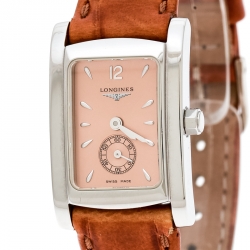 Longines Bronze Stainless Steel Dolce Vita L4.155.4 Women's Wristwatch 20 mm