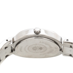 Longines Cream Stainless Steel Primaluna L8.112.4.71.6 Women's Wristwatch 30 mm