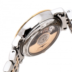 Pre Owned Longines Mother of Pearl 18K Rose Gold Stainless Steel Elegant Collection L4.309.5 Women's Wristwatch 25.50 mm