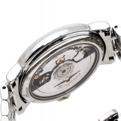 Longines White Stainless Steel Presence L4.821.4 Women's Wristwatch 34.50 mm