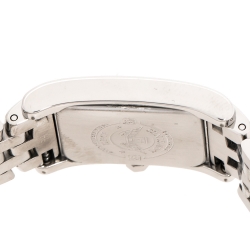 Longines White Stainless Steel Diamond Dolce Vita L5.155.0 Women's Wristwatch 19.80 mm