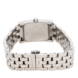 Longines White Stainless Steel Diamond Dolce Vita L5.155.0 Women's Wristwatch 19.80 mm
