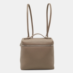 Loro Piana Beige Leather Extra Pocket L23 Backpack