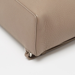 Loro Piana Beige Leather Extra Pocket L23 Backpack
