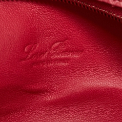 Loro Piana Pink Python Extra Pouch L19 Clutch