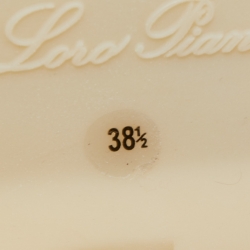 Pre Owned Loro Piana Brown Suede and Fur Open Walk Chukka Boots Size 38.5