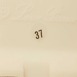 Pre Owned Loro Piana Beige Suede Summer Charms Walk Loafers Size 37