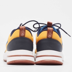 Pre Owned Loro Piana Multicolor Knit Fabric Week End Walk Sneakers Size 40