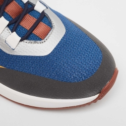 Pre Owned Loro Piana Multicolor Knit Fabric Week End Walk Sneakers Size 40