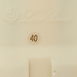 Pre Owned Loro Piana Blue Suede Summer Charms Walk Slip on Loafers Size 40