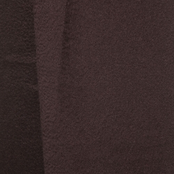 Loro Piana Dark Brown Vicuña Wool Fringe Scarf