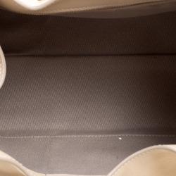 Pre Owned Loro Piana Beige Leather Hobo
