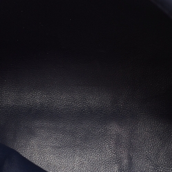 Pre Owned Loro Piana Blue Ostrich L19 Pouch