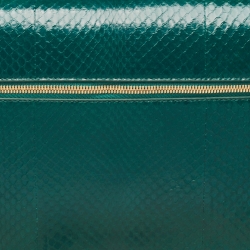 Pre Owned Loro Piana Watersnake Leather Extra Pocket L27 Top Handle Bag