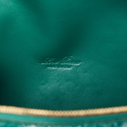 Pre Owned Loro Piana Watersnake Leather Extra Pocket L27 Top Handle Bag