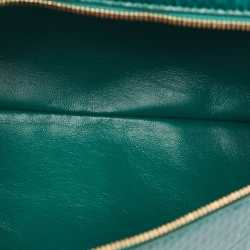 Pre Owned Loro Piana Watersnake Leather Extra Pocket L27 Top Handle Bag