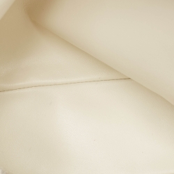 Loro Piana White Leather Extra Pocket L23 Backpack
