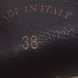 Pre Owned Loro Piana Navy Blue Suede Summer Charms Walk Loafers Size 38