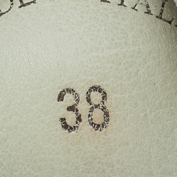 Pre Owned Loro Piana Mint Green Suede Summer Charms Walk Loafers Size 38