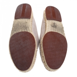 Pre Owned حذاء فلات إسبادريل لورو بيانا كولابسيبل سويدي رصاصي فاتح 