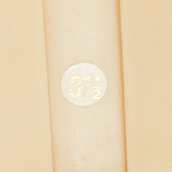 Pre Owned Loro Piana Beige Suede Summer Charms Slip on Loafers Size 37.5