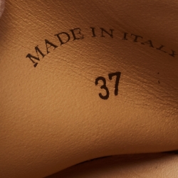 Pre Owned Loro Piana Brown Suede Open Walk Boots Size 37