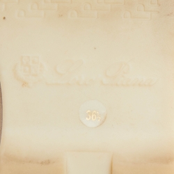 Pre Owned Loro Piana Beige Nubuck Leather Summer Charms Walk Slip On Loafers Size 36.5