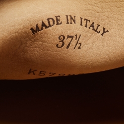 Pre Owned Loro Piana Biege Suede Summer Charms Loafers Size 37.5