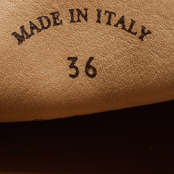 Pre Owned Loro Piana Beige Suede Summer Charms Walk Slip On Loafers Size 36