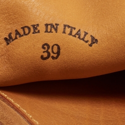 Pre Owned Loro Piana  Brown Suede Babouche Charms Walk Sandals Size 39