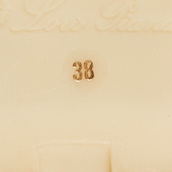 Pre Owned Loro Piana Navy Blue Suede and Fur Open Walk Chukka Boots Size 38