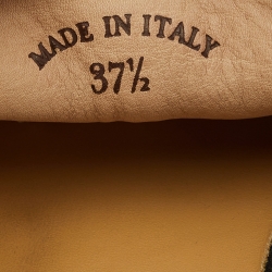 Pre Owned Loro Piana Beige Suede Summer Charms Walk Slip On Loafers Size 37.5