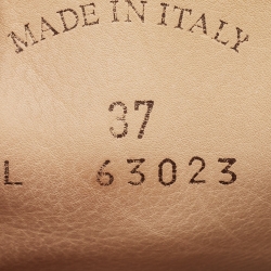 Pre Owned Loro Piana Beige/Pink Suede Babouche Charms Walk Flat Mules Size 37