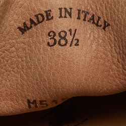 Pre Owned Loro Piana Beige Suede Summer Walk  Loafers Size 38.5