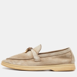 Suede Summer Charms Walk Slip On Loafers