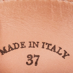 Pre Owned Loro Piana Pink Suede Babouche Charms Walk Mules  Size 37