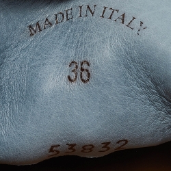 Pre Owned Loro Piana Blue Suede Summer Charms Walk Loafers Size 36