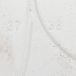 Pre Owned Loro Piana Blue Knit Fabric 360LP Flexy Walker Sneakers Size 39.5