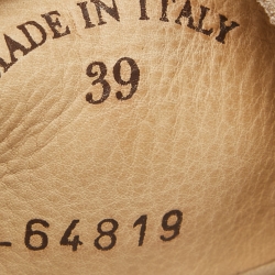 Pre Owned Loro Piana Beige Suede Summer Charms Walk Loafers Size 39