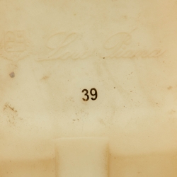 Pre Owned Loro Piana Beige Suede and Shearling Fur Summer Charms Walk Loafers Size 39